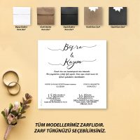 Yeni Davetiye modelleri
